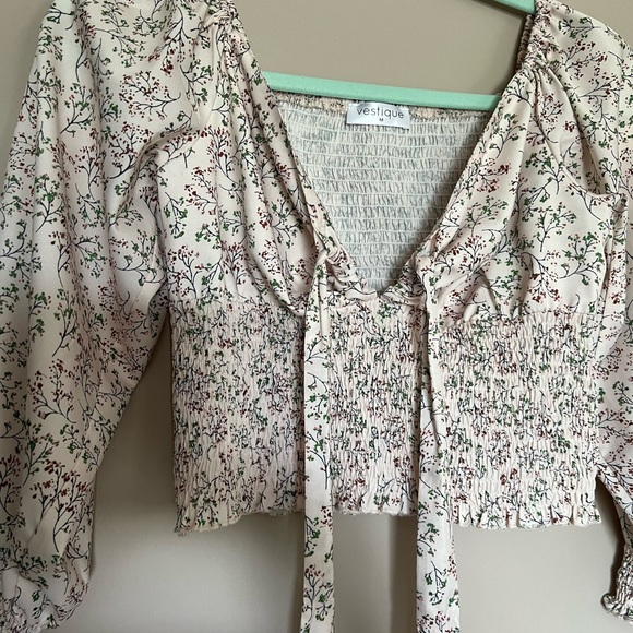 Tie front top - Picture 3 of 3